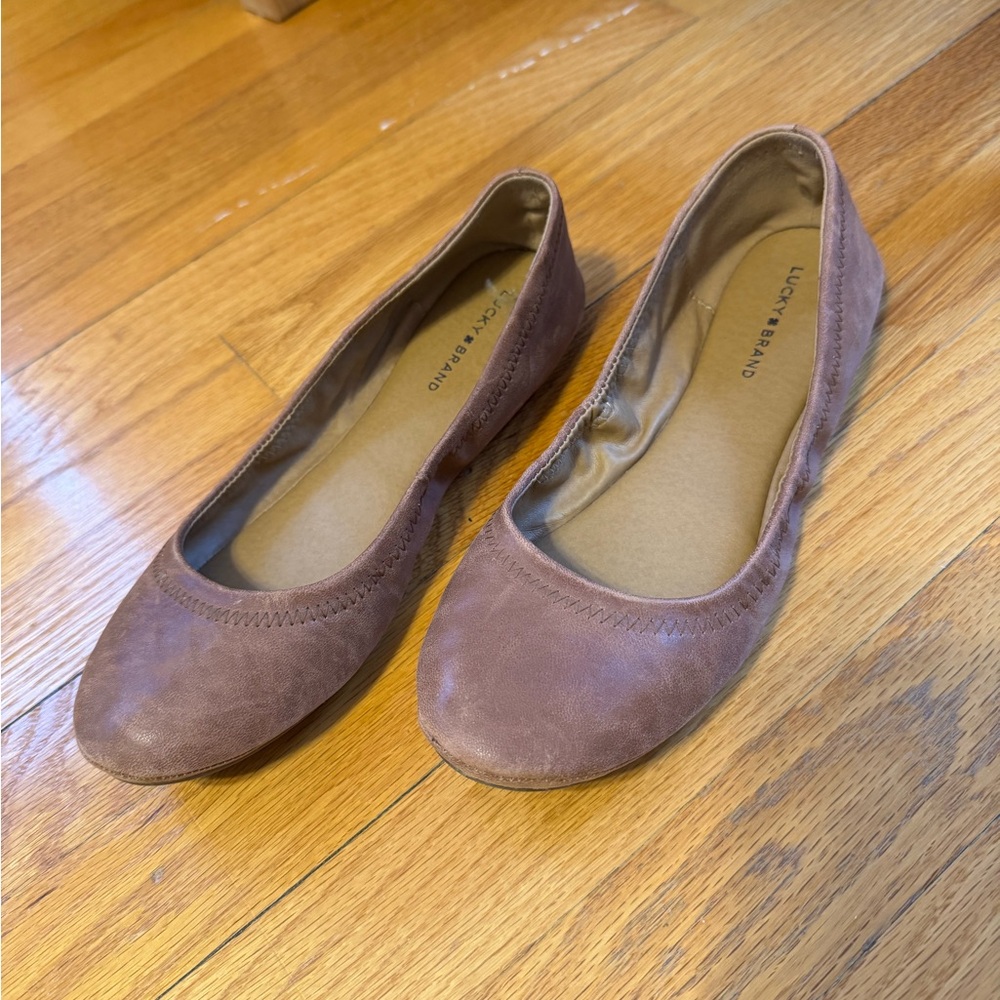 Lucky Brand Women's Brown Flats